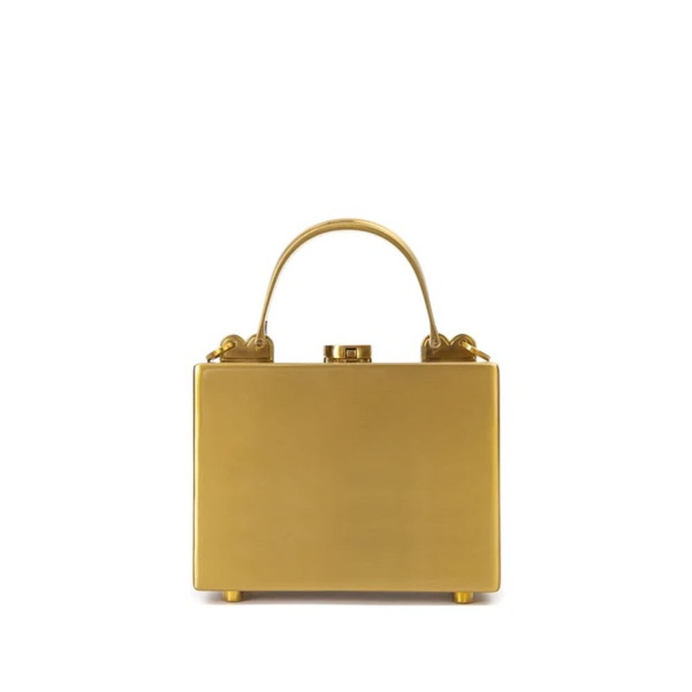 Brandon Blackwood Mini Kendrick Trunk- Gold - Picture 5 of 6